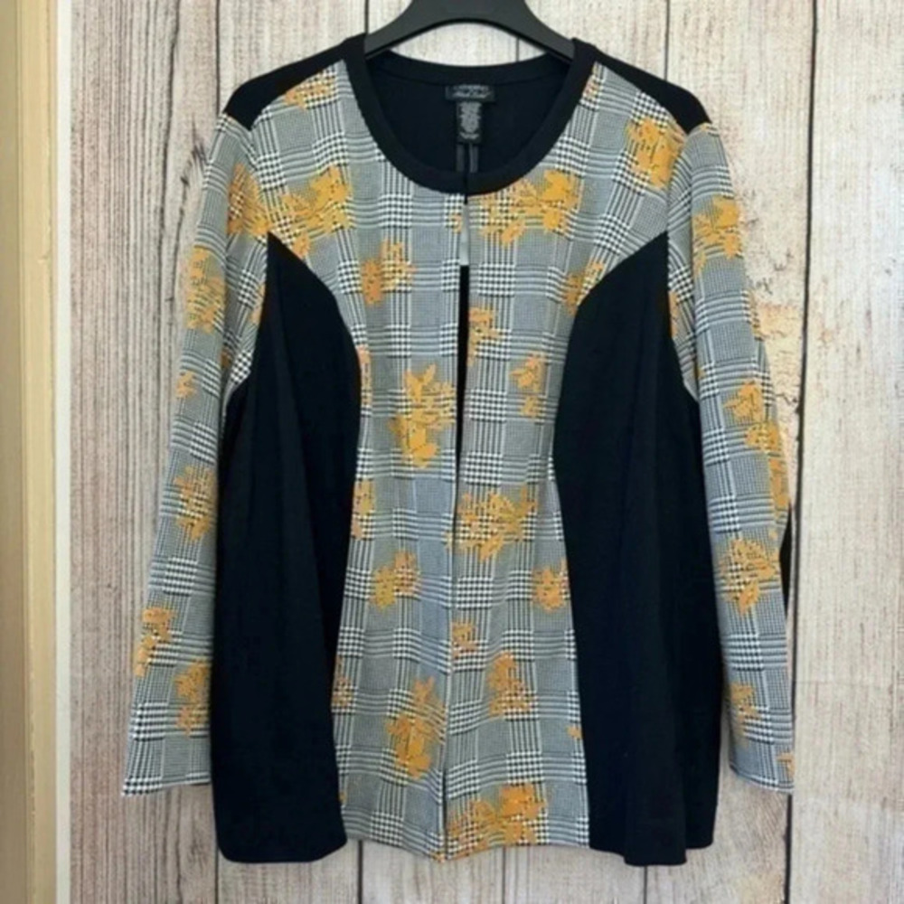 Catherines Black Label Womens Open front cardigan size 3X
